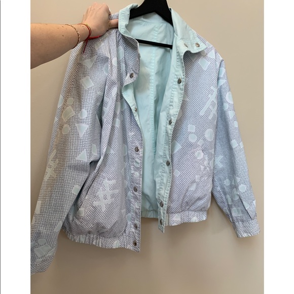 Reversible light blue jacket - Picture 1 of 4